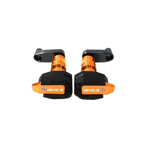 Sliders de cadre pour YZF-R3 de 2014 à 2021 en alu CNC haute précision OR
