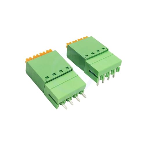 XBNVYRO (10Zbg) 2EDGKN + 2EDGV / 2EDGR 3.5MM lWȂ PCB .5 15EDGKN VC RC tbgXvOvbVp/Xg[gsRv[gZbg(4P,Right Angle)