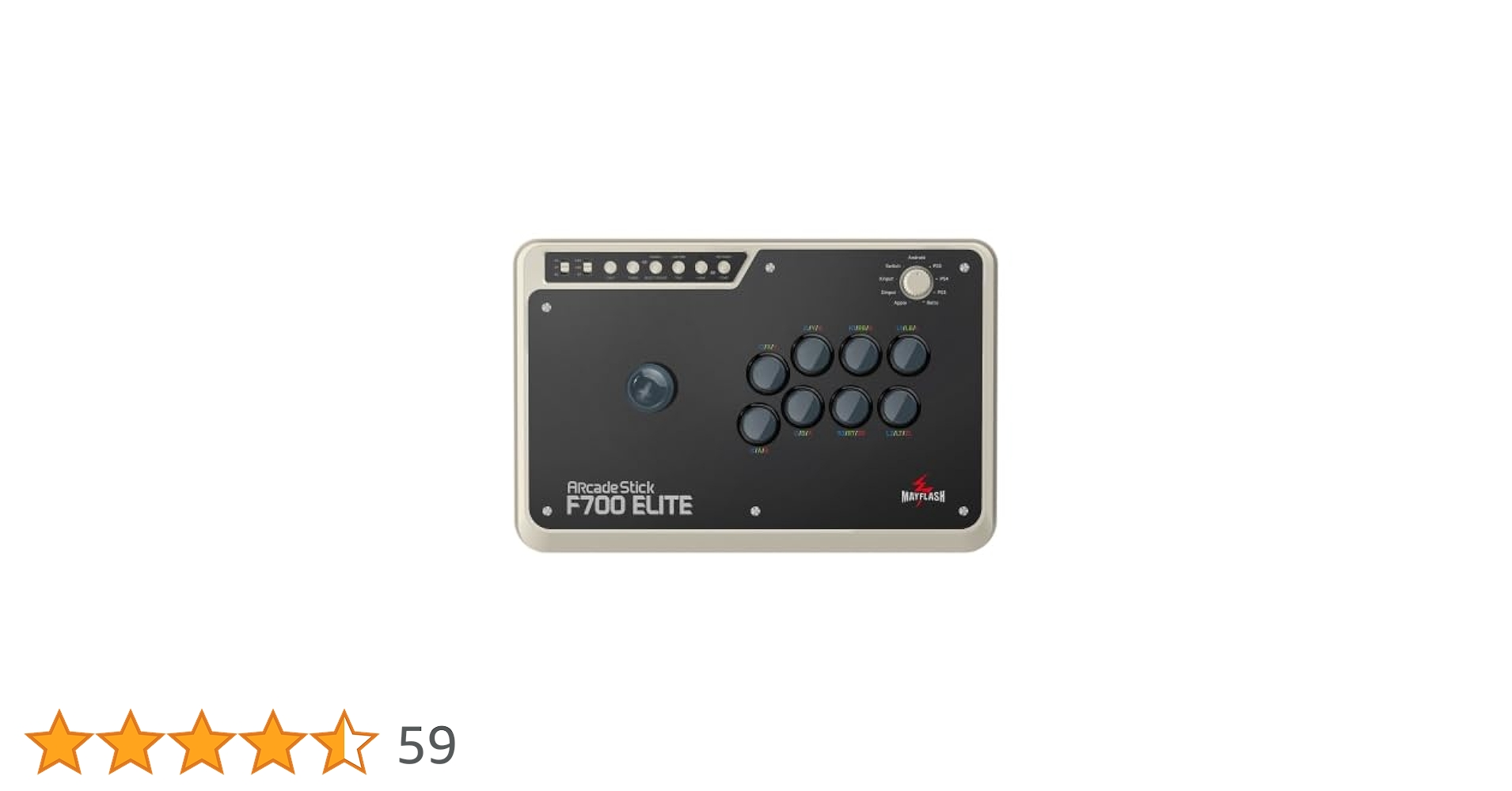 【未開封】MAYFLASH Arcade Stick F300 Elite MAYFLASH Arcade Stick F300 Elite with Sanwa Buttons and