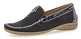 Gabor 26.090 Damen SlipperMokassins,Slipper, Frauen,Schlüpfschuh,Slip-on,modisch,Freizeitschuh,Comfort-Mehrweite,Nightblue (S.Natur),4 UK