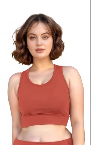 Image of Sports Bra for Women | Non-Padded High Support Gym, Yoga & Running Bra | Seamless Sweat-Wicking Polyester Workout Bra