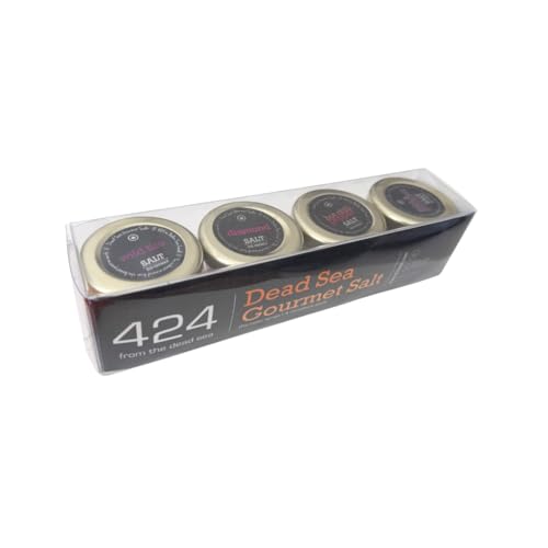 Sampler de sal marina gourmet 4 piezas 3.52 oz miniatura 1