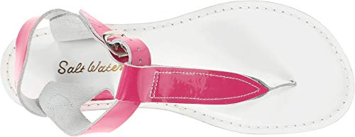 Image of Salt Water Sandals by Hoy Shoe Girl's Salt Water T-Thong Sandal, shiny fuchsia, 9 M US Big Kid