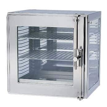 Boekel Scientific Glass/SS Desiccator w/Two SS Shelves: 12.5 (in) W x 12.25 (in) H x 12.5 (in) D