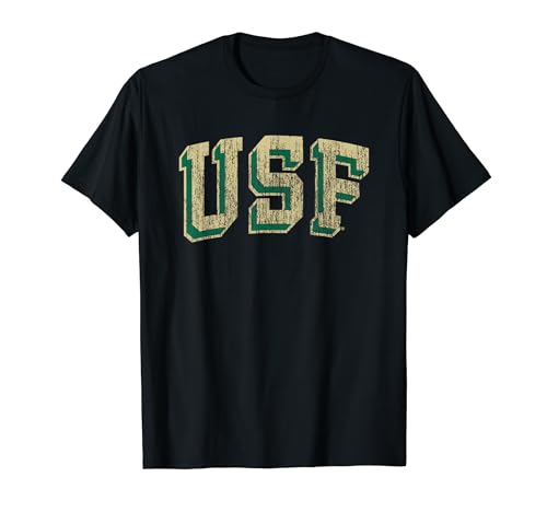 South-Florida-Bulls-Retro-Arch-Logo-T-Shirt
