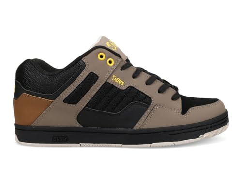 DVS Mens Enduro 125 Skate Shoe, Brindle/Black/Yellow-13M