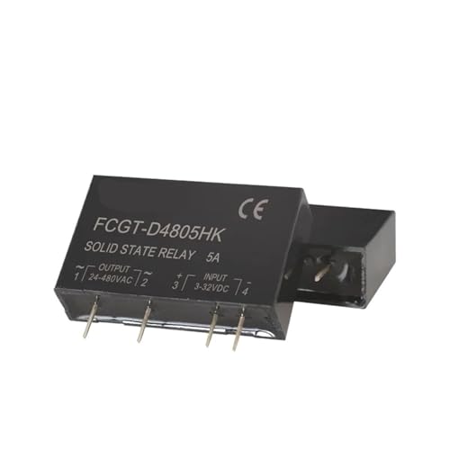 Relais statique 5A D4805HK évite usure mécanique montage PCB 5V DC