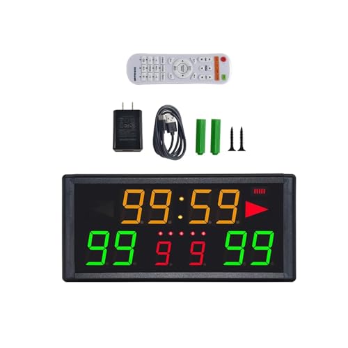 Marcador Digital Electrónico para Deportes Portátil miniatura 1