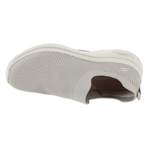 Skechers Women's Go Walk Arch Fit 2.0 - Paityn Sneaker, Taupe, 9.5