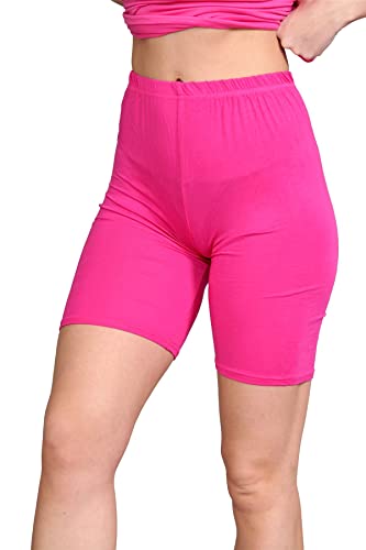 Short de danse extensible femme grande taille vêtement de sport confortable cerise
