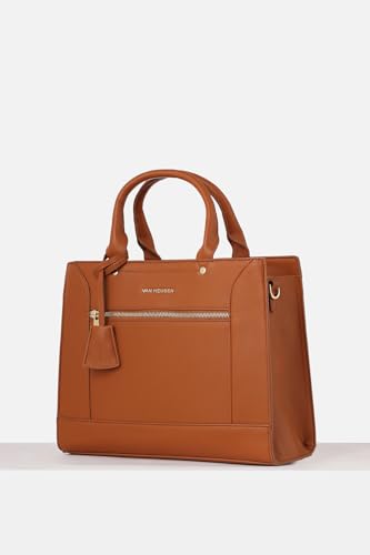 Image of Van Heusen Women Vogue Satchel Bag | Classic Style | Bags, Brown