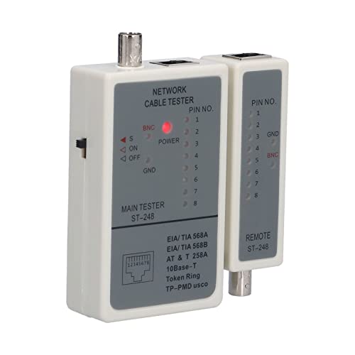 Netzwerkkabel -Tester, RJ45 RJ12 RJ11 -Kabel -Detektor -Tracker, Automatische Scandrähte, Geeignet für Verschiedene Nutzungsszenarien