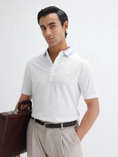 Image of Rare Rabbit Regular fit Plain Polo