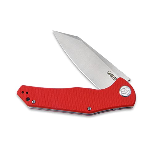 Kubey Ku158D Flash Folding Camping Knife G10 Handle And 3.8 Inch D2 Blade Ball Bearing Pocket Knives For Hiking Hunting And Camping #TOP2