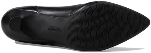 Clarks Women's Kataleyna Glow Ankle Boot, Black Leather, 8 Wide | Image 2