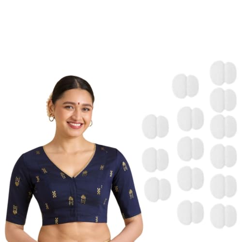 Image of Studio Shringaar Women's Handloom Cotton Silk Readymade Saree Blouse