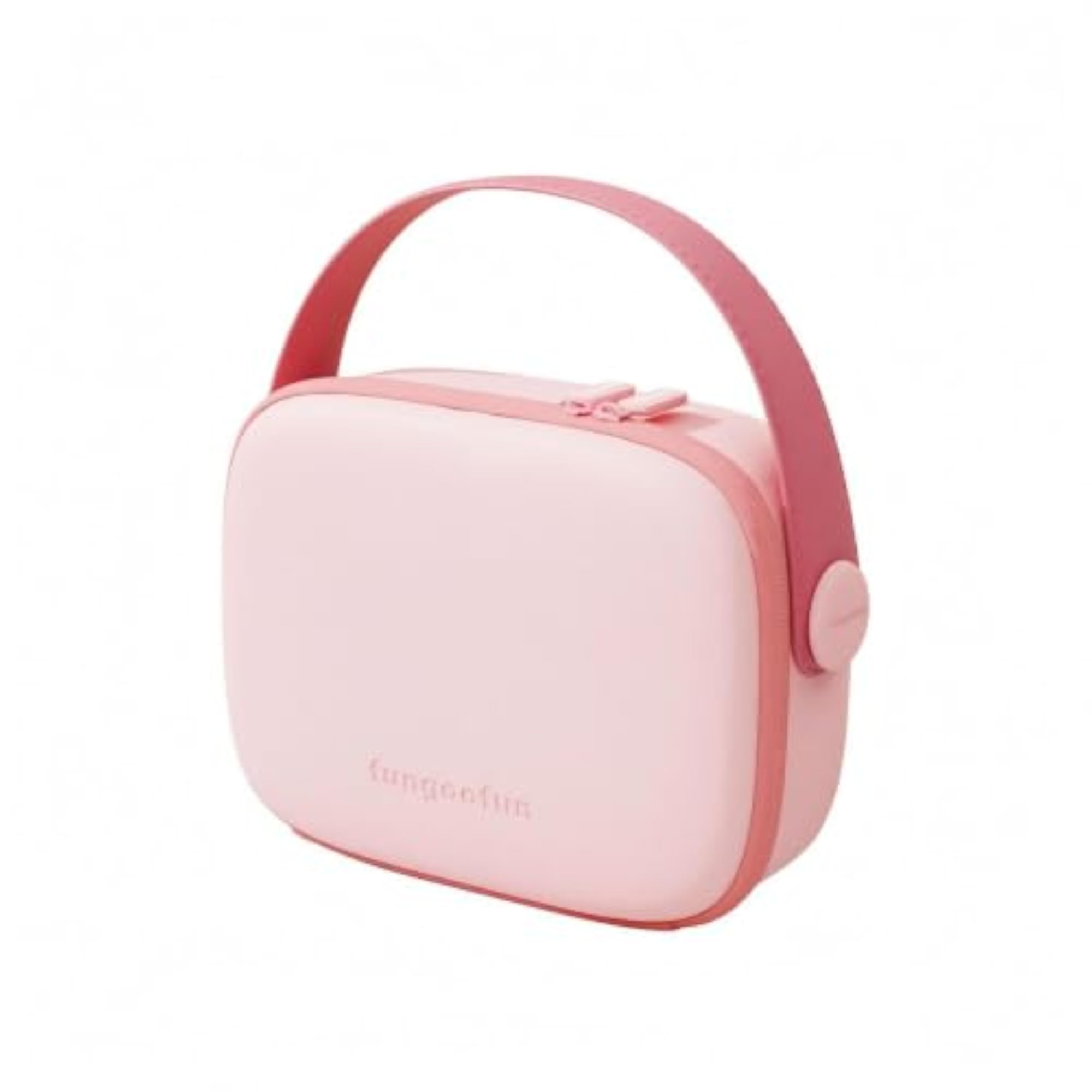 Matte Travel Makeup Bag with Handle