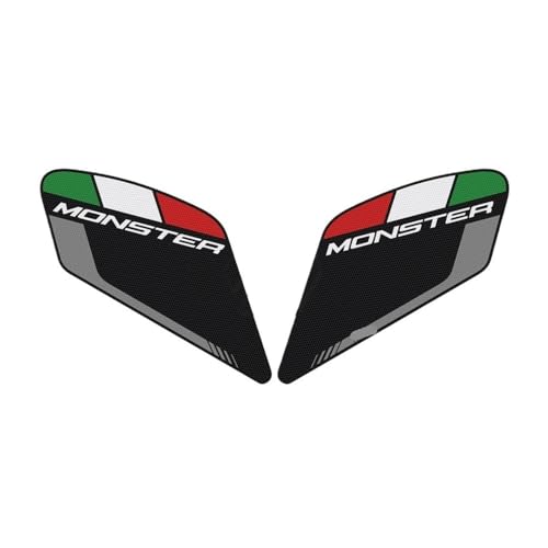 Réservoir moto Pad pour Monster 797 821 1200 Protection Antidérapante Côté Genou