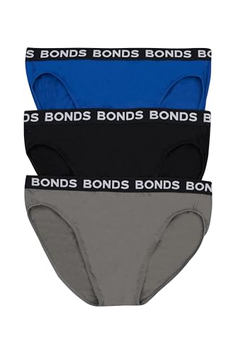 Bonds mens Classic Everyday Brief Underwear in Cotton Blend for Men, 3-pack