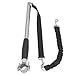 Pongnas Stainless Steel Dog Hands Leash, Bike Exerciser Leash with Elastic Band for Cycling, Training, Running, Jogging