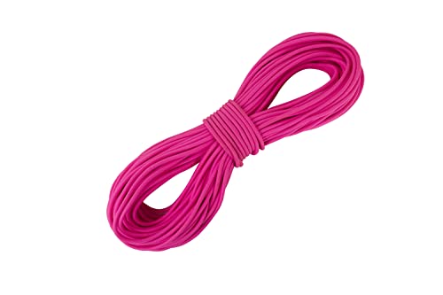 Image of 550 para Cord Parachute Survival Cord Rope Spec Type III 7 Strand Paracord Rope, Military Grade Nylon 4mm Diameter (Pink, 20)