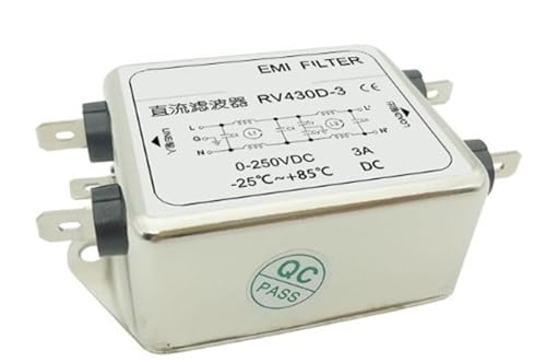Filtro de potencia de sección dual de CC 430D-3A para eliminar ruidos en pantallas