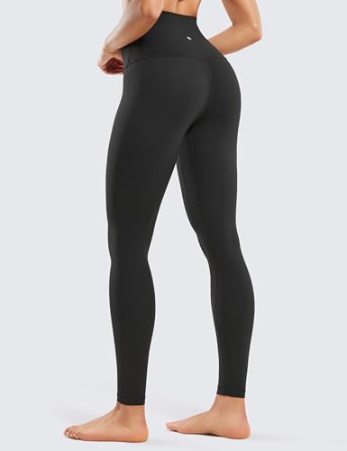 Best Leggings to Hide Cellulite: The 11 That Finally Made Me Feel Confident Again After 50 12 CRZ YOGA Butterluxe Super High Waist Leggings 28' - Full Length Buttery Soft Womens Yoga Pants Over Belly Black Small
