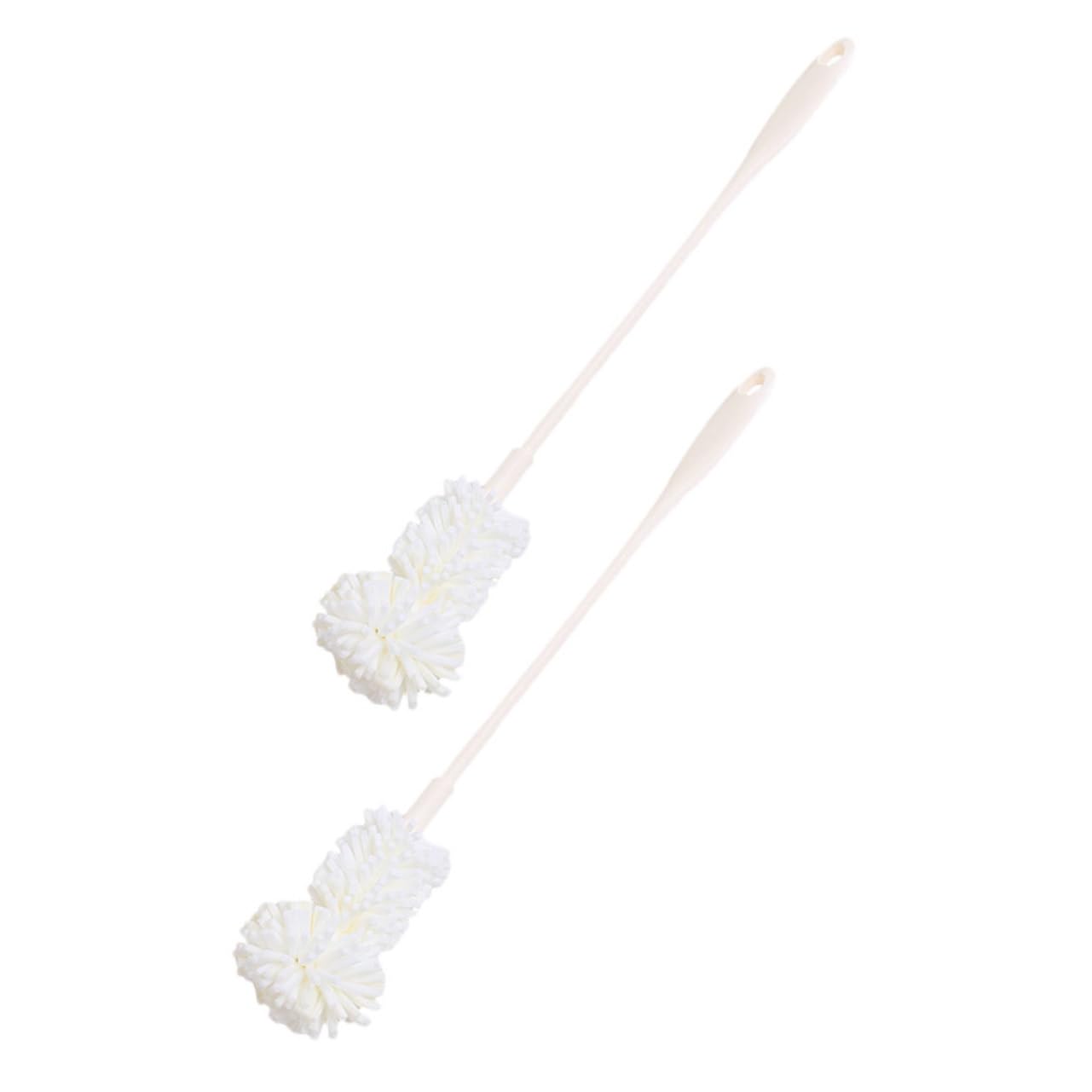 2 Series Cepillo para Limpieza De Biberones Y Botellas Mango Herramienta De Limpieza De Cocina para Biberones Y Accesorios De Bebés 2 Piezas*2