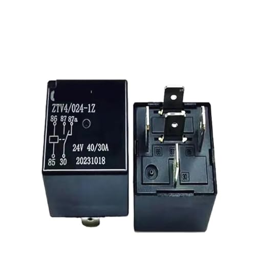 Relais ZTV4 0241Z 24VDC 40A commutation stable à 5 broches pour auto