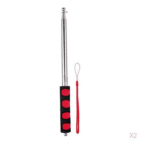 Bnf® Extendable Pole 2.5M Portable Telesc Handheld Mark Pole - Red|Home & Garden|Yard, Garden & Outdoor Living|Garden D?©cor|Mark s-image-20