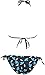 ARENA All Over Women's Triangle Bikini Set - Fashion Two Piece Swimsuit | Women's Bathing Suit, Cute Bikini Swimsuits for Beach & Pool,Asphalt Multi