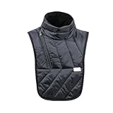 TONGMAODA Winter-Halstuch, warm, Motorradfahrer, Brustschutz, Nackenschutz, winddicht, wärmend, Lätzchen, Thermokragen, S, M, Shorts, Einheitsgröße