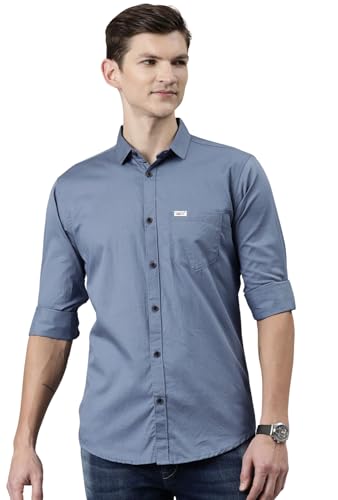 Image of Majestic Man Men Classic Slim Fit Pure Cotton Casual Shirt