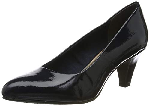 Tamaris Damen 1-1-22416-23 Pumps, Blau (Navy Patent 826), 38 EU