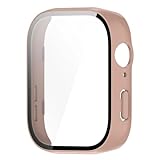 Matériau de qualité supérieure : ce protecteur d'écran est fabriqué en polycarbonate rigide, fin et léger, confortable à porter, et le protecteur d'écran en verre trempé de dureté 9H offre 99,99 % de clarté HD, haute sensibilité et résistant à la poussière.