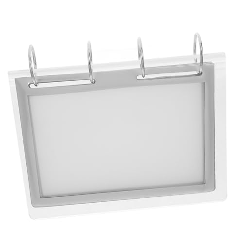 Homoyoyo Acrylic Menu Display Stand Desktop Poster Holder for Restaurants Shelves Price Display