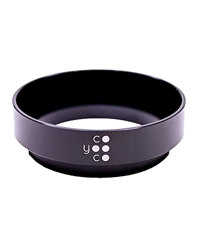 Coyooco Dosierring Barista Zubehör | Für die Verwendung im Siebträger | Dosiertrichter in verschiedenen Größen (1) 58 mm Cover