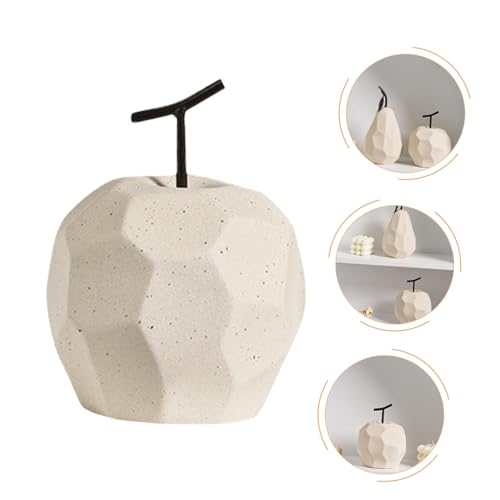 Pomme céramique décorative sculptée VILLCASE pour maison - 3