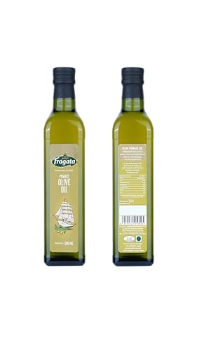 Image of Fragata Pomace Olive Oil 500 ml | Used for Cooking, Sauteing, Marinades, Dips, Salad Dressing |All purpose cooking oil for everyday Indian cooking