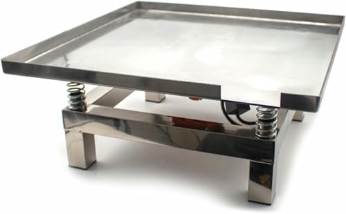 Plataforma vibratoria para concreto, mesa vibratoria para bloques, plataforma vibratoria mini de acero inoxidable, para pruebas de vibración