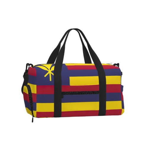 Bandolera de deporte unisex con estampado de Hawái para entrenamiento