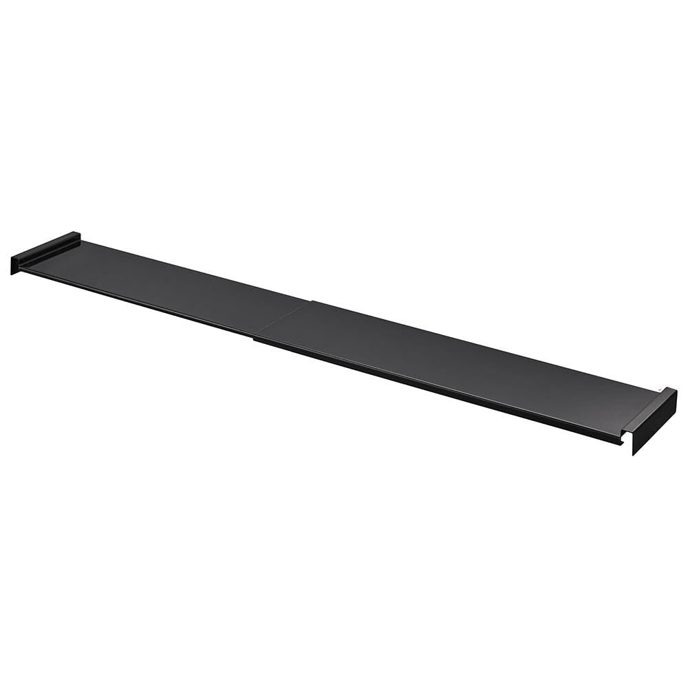 YAMAZAKI 1732 TOWER Extendable Drawer Shelf, black, Steel, 60108 x 15 x 3 cm