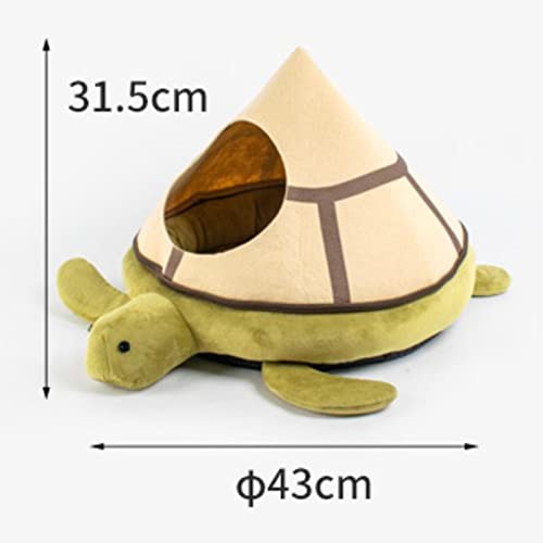 Generic 2 Peças Filhote de Cachorro Fofo Cama de Cachorro Coelho Ninho Ninho Caverna Confortável Int