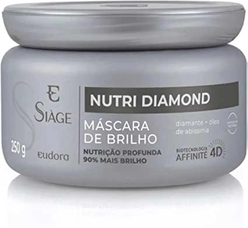 EUDORA SIAGE MASCARA CAPILAR DE BRILHO NUTRI DIAMOND 250g
