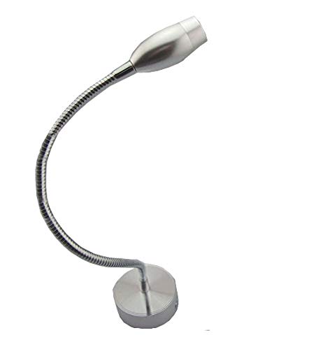 LUMINTURS High Power 3W LED Wall Sconce Spot Lamp Mirror Picture Light Gooseneck Flexible Pipe