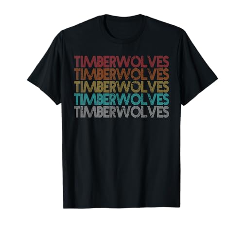 Retro Vintage Timberwolves T-Shirt