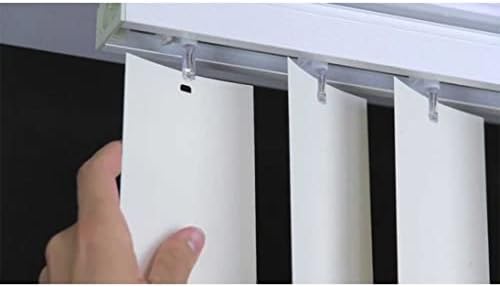 Vertical Blinds Replacement Slats Heavy Duty PVC Smooth Curved (White) You Pick Size and Quantity (82.5 Inches) (34 Pack)