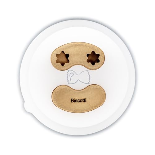 Pastidea - Trafila in bronzo e POM Biscotti compatibile con Philips Pasta Maker Avance e Serie 7000