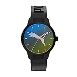 repuesto correas para reloj puma Correa de acero inoxidable en tono dorado.