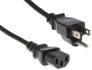 LKPower AC in Power Cord Cable Outlet Socket Plug Lead Compatible with Wasabi Mango UHD490 Real 4K HDMI 2.0 49 LG AH-IPS UHD DP Perfect Pixel Monitor